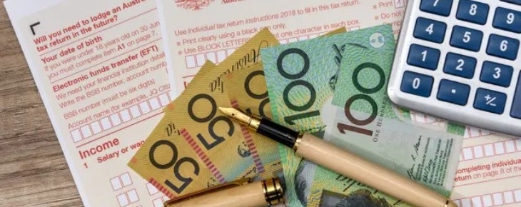 Australian dollars on tax forms